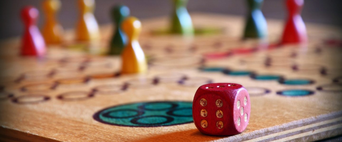 Mensch-ärgere-dich-nicht-Spielbrett