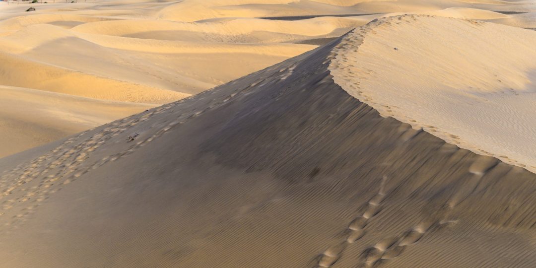 Sanddüne in der Wüste